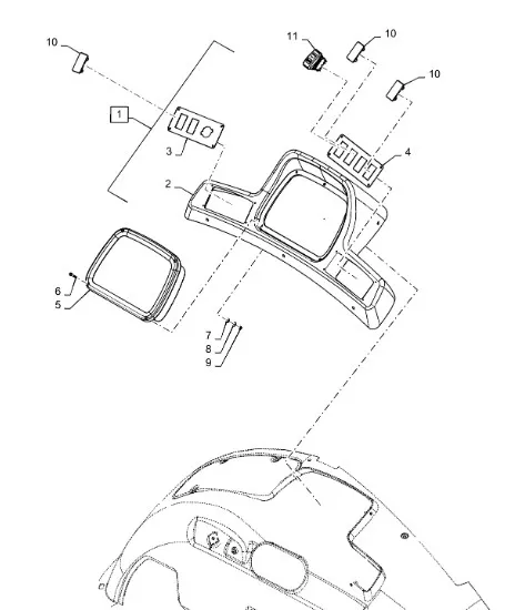 47679338 - Щиток приборов